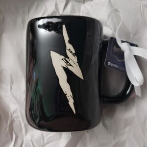 Harry Potter Black Mug with Lightning Bolt RAE DUNN